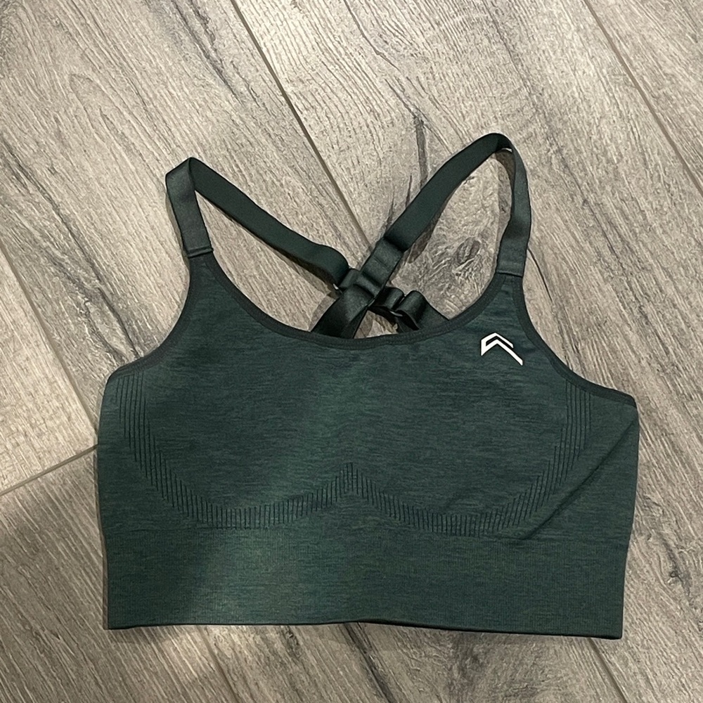 Oner Active Teal Marl sports bra